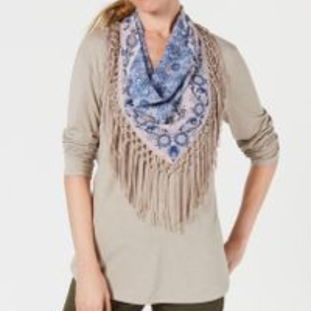 Style & Co Scarf Top S